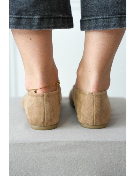 Ballerine Suédine Beige BEAULY Noho - 3 | Bienvenido