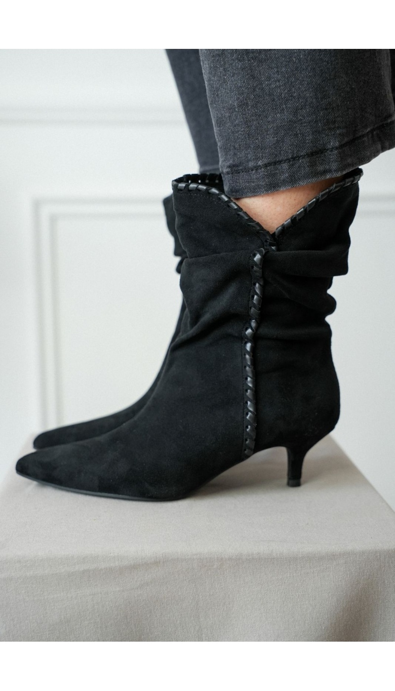 Bottines Suédines Noir ARDARA Noho - 1 | Accueil
