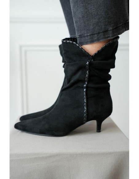 Bottines Suédines Noir ARDARA Noho - 1 | Accueil
