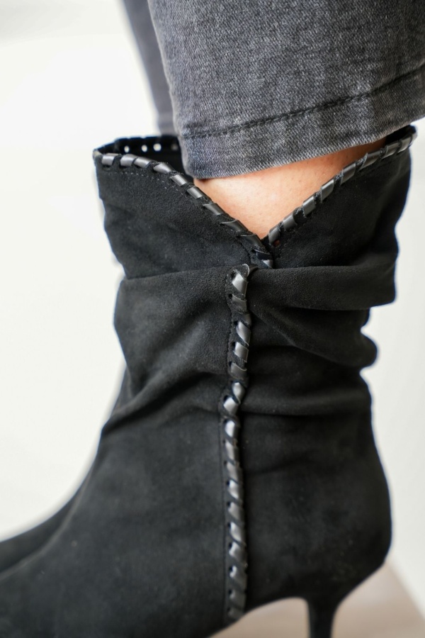 Bottines Suédines Noir ARDARA Noho - 1 | Accueil 2