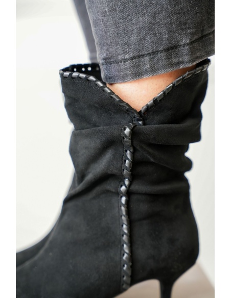 Bottines Suédines Noir ARDARA Noho - 2 | Accueil