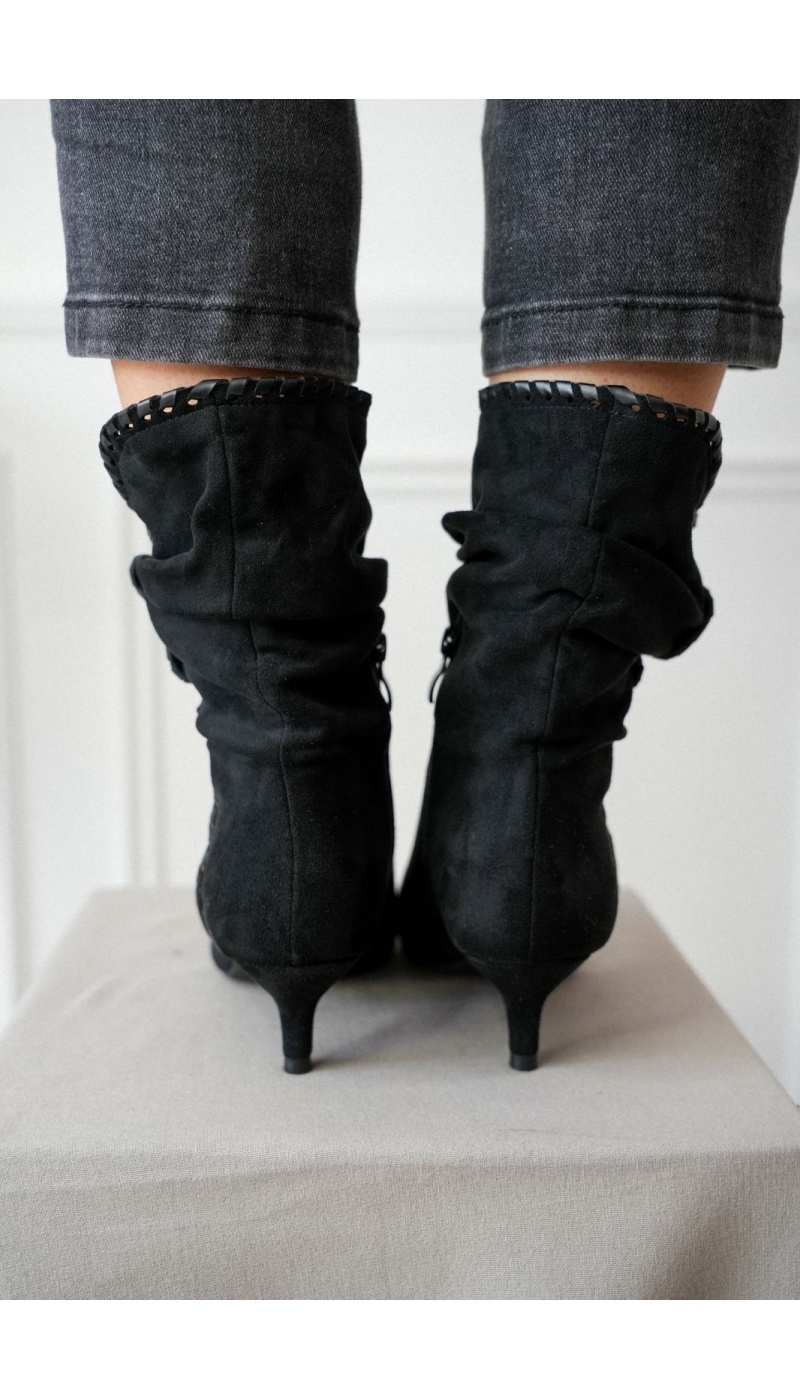 Bottines Suédines Noir ARDARA Noho - 4 | Accueil
