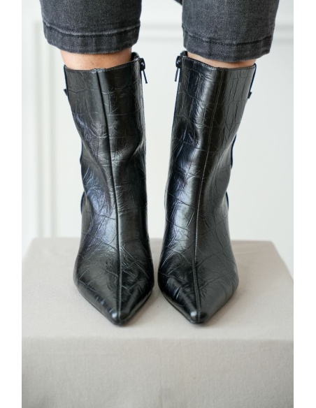 Bottines Talons Similicuir Noir ODDA Noho - 3 | Bienvenido