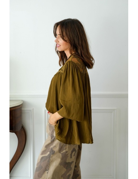BLOUSE KAKI H26 Noho - 4 | Nueva página A