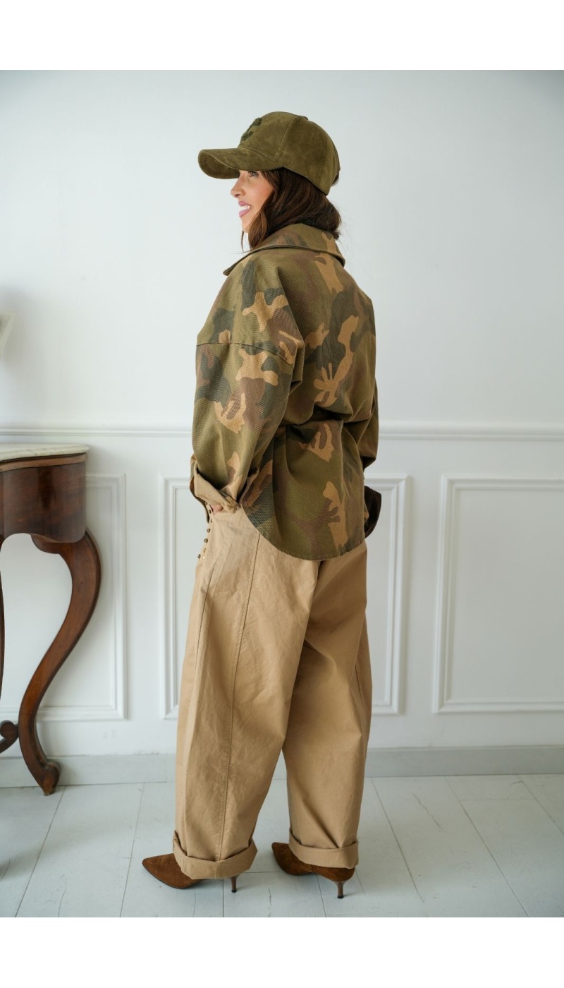 Pantalon Clouté Beige DULAH Noho - 3 | Bienvenido