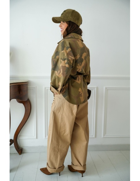 Pantalon Clouté Beige DULAH Noho - 3 | Bienvenido