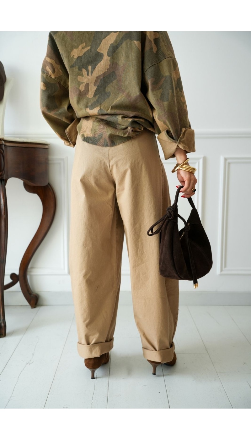 Pantalon Clouté Beige DULAH Noho - 4 | Bienvenido