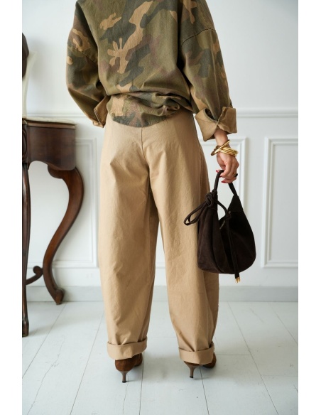Pantalon Clouté Beige DULAH Noho - 4 | Bienvenido