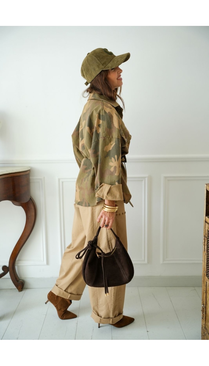 Pantalon Clouté Beige DULAH Noho - 2 | Bienvenido
