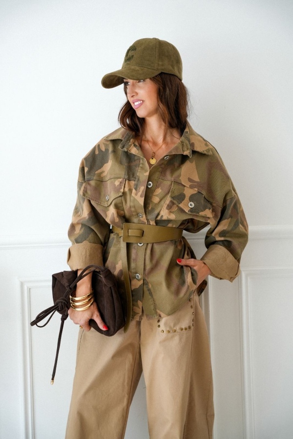 Veste Camouflage Beige Johanna RIVERSIDE Johanna - 1 | Bienvenido