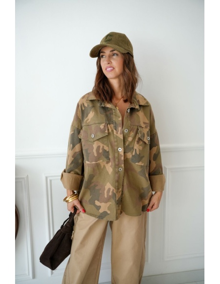 Veste Camouflage Beige Johanna RIVERSIDE Johanna - 2 | Bienvenido