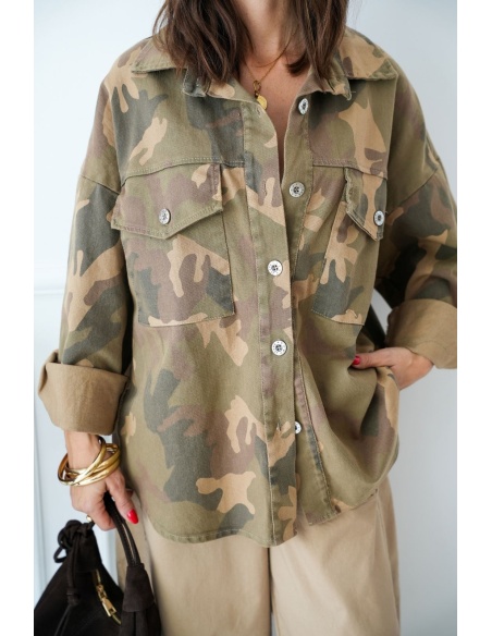 Veste Camouflage Beige Johanna RIVERSIDE Johanna - 3 | Bienvenido