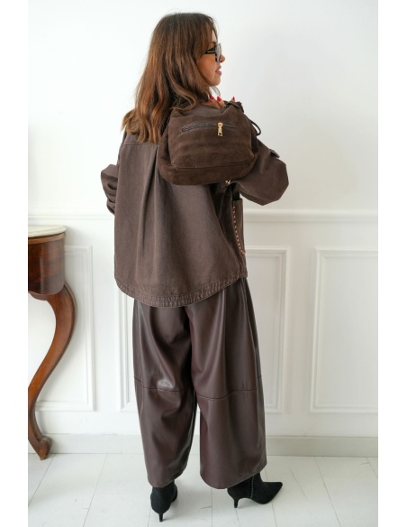 Veste Choco Clouté ANITA Noho - 4 | Accueil