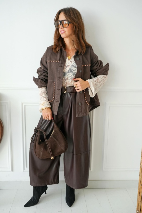 PANTALON FEMME CHOCO H26 Noho - 1 | Bienvenido