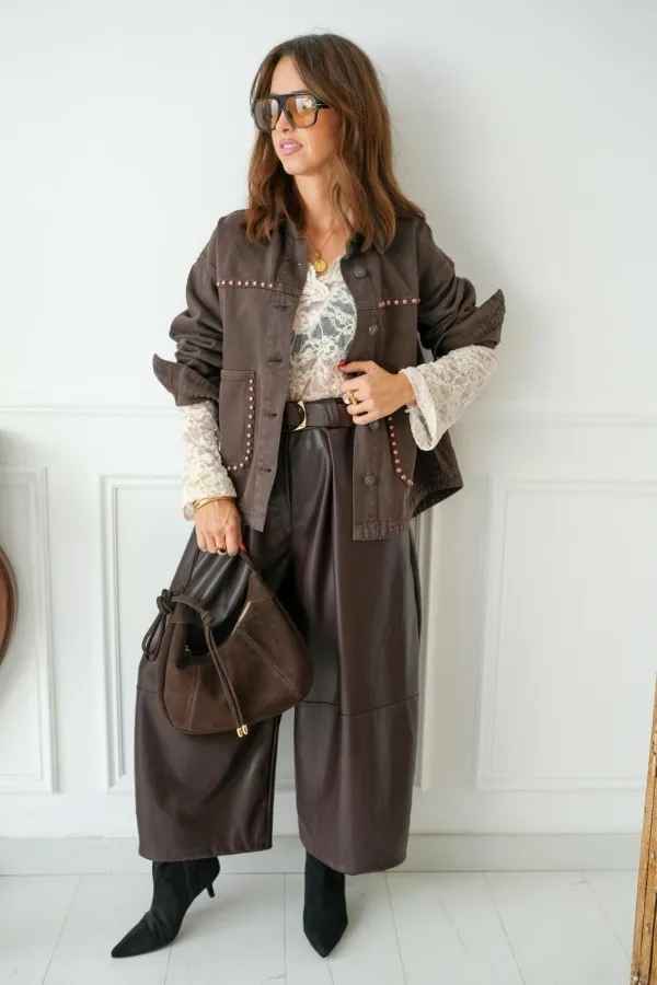 PANTALON FEMME CHOCO H26 Noho - 1 | Bienvenido