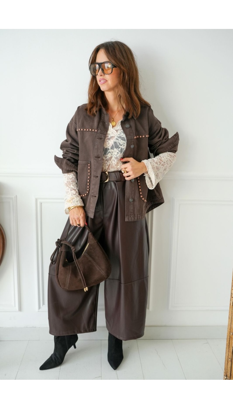 PANTALON FEMME CHOCO H26 Noho - 1 | Bienvenido