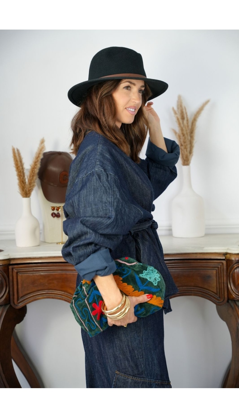 Kimono Denim Noho - 3 | Bem-vindo
