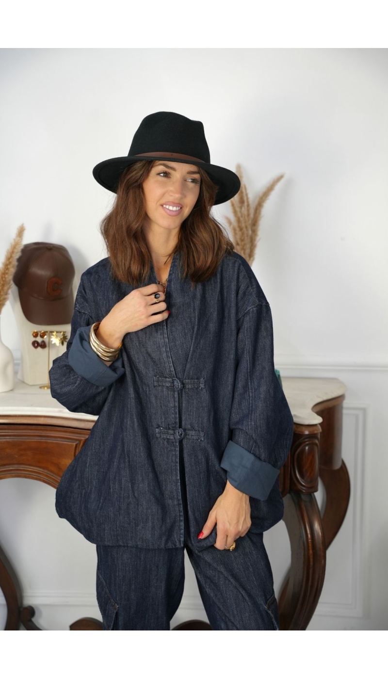 Kimono Denim Noho - 4 | Bem-vindo