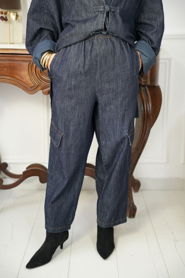 PANTALON FEMME POCHE BRUT H26 Johanna - 1 | Nova página A 2