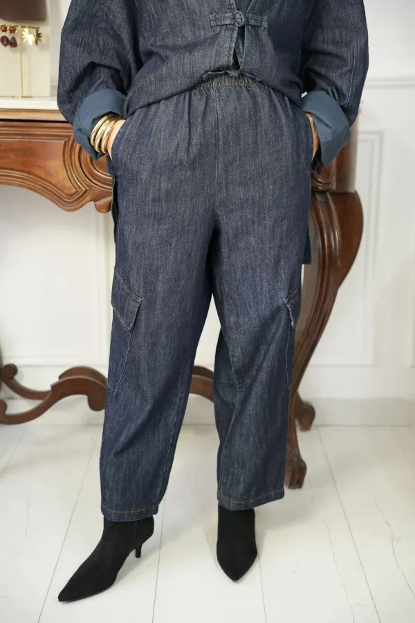 PANTALON FEMME POCHE BRUT H26 Johanna - 1 | Nueva página A 2
