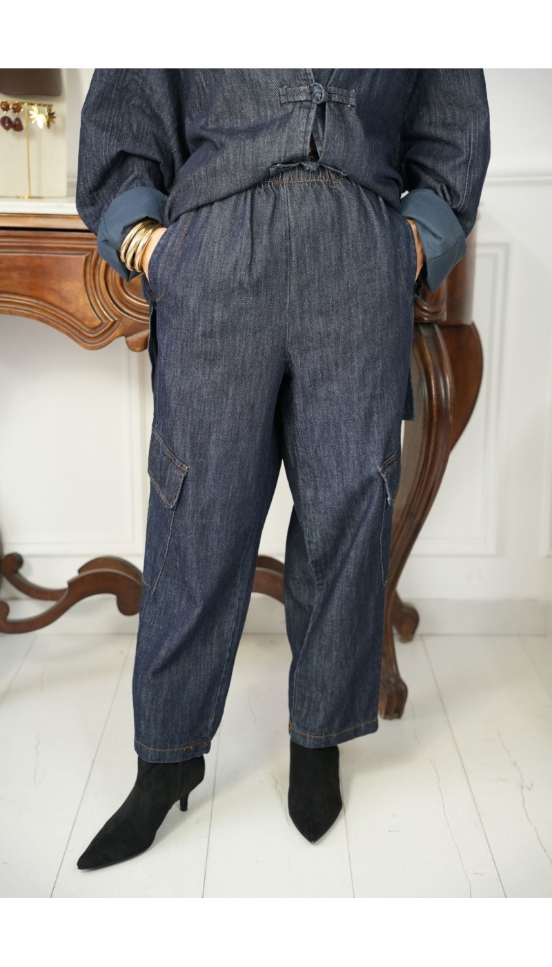 PANTALON FEMME POCHE BRUT H26 Johanna - 2 | Nova página A