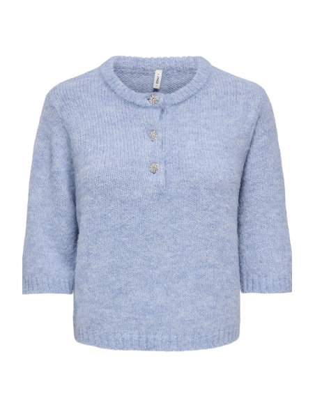 Pull Maille Dusty Blue ONLMAGGIE ONLY - 1 | TOPS
