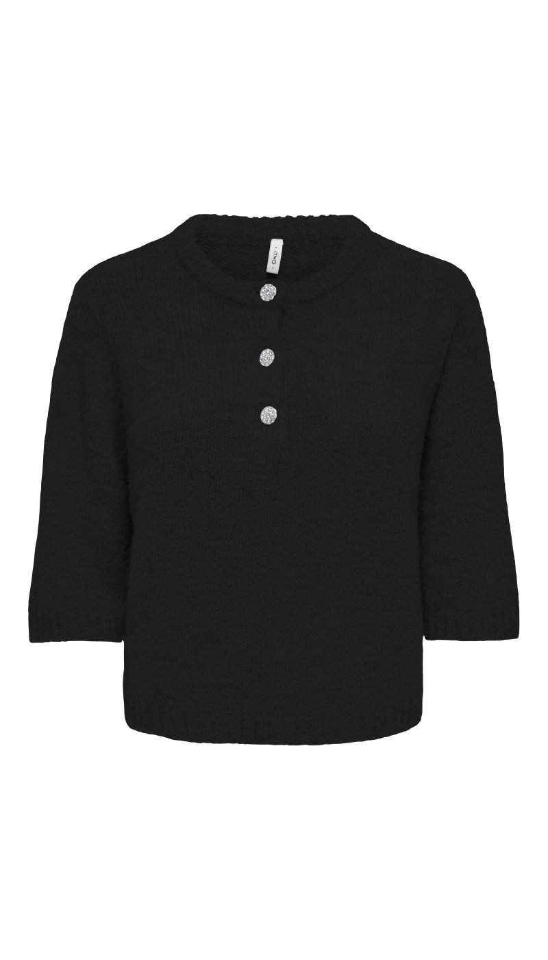 Pull Maille Black ONLMAGGIE ONLY - 1 | TOPS