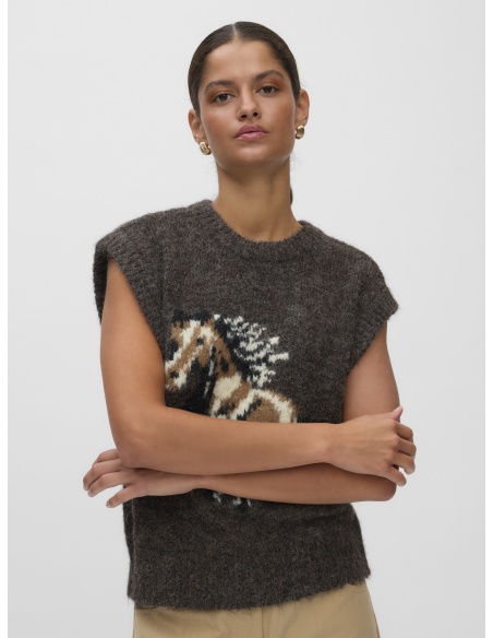 Pull Chocolate VMARIANNA Vero Moda - 4 | TOPS