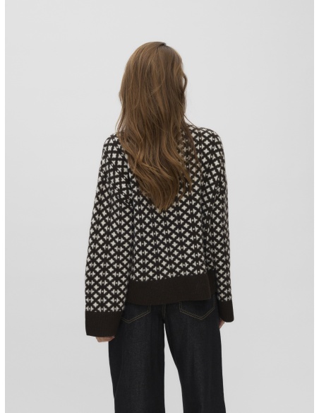 Pull Chocolate VMBIRCH Vero Moda - 3 | HAUTS
