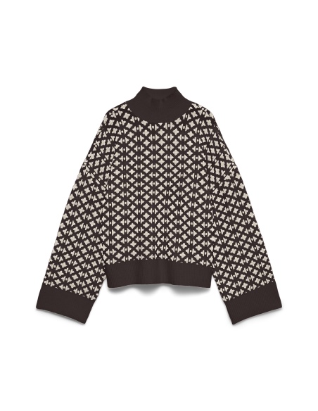 Pull Chocolate VMBIRCH Vero Moda - 4 | HAUTS