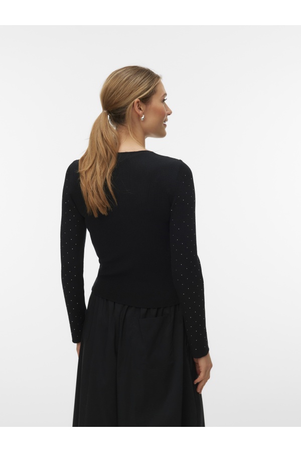 Pull Strass Black VMSAWYER Vero Moda - 1 | TOPS 2