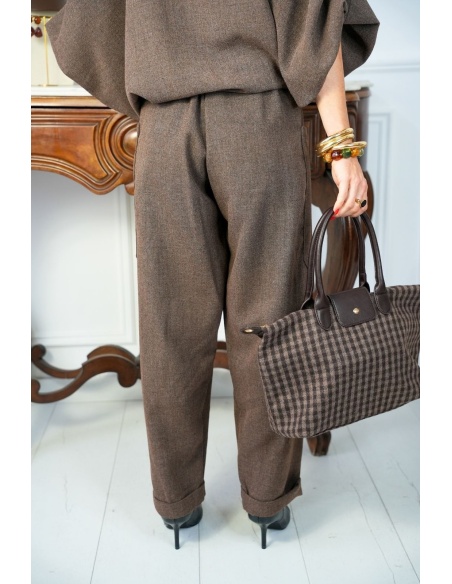 PANTALON FEMME POCHE CHOCO H26 Noho - 4 | Welcome