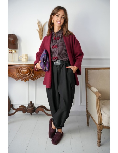 PANTALON FEMME CEINTU NOIR H26 Noho - 1 | New page A