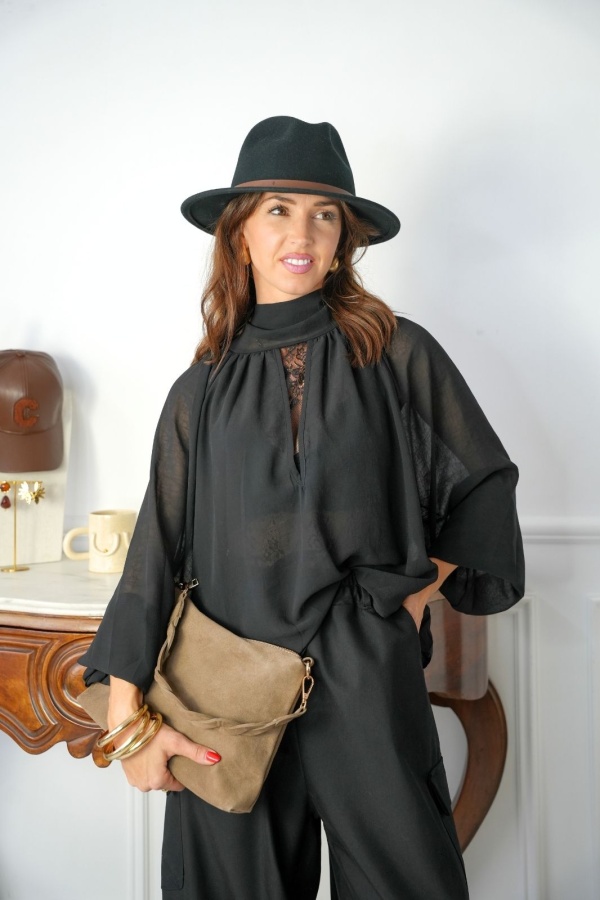 Blouse Dentelle Fluide SANTA ROSA Noho - 1 | Welcome