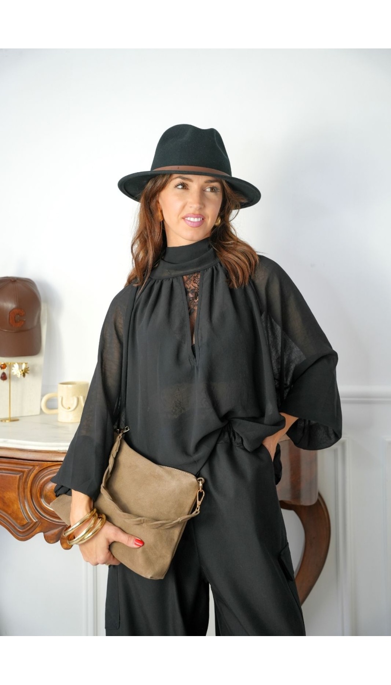 Blouse Dentelle Fluide SANTA ROSA Noho - 1 | Welcome