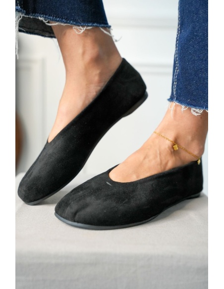 Ballerine Suédine Noir BEAULY Noho - 3 | Accueil