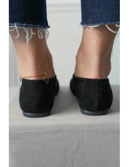 Ballerine Suédine Noir BEAULY Noho - 4 | Accueil