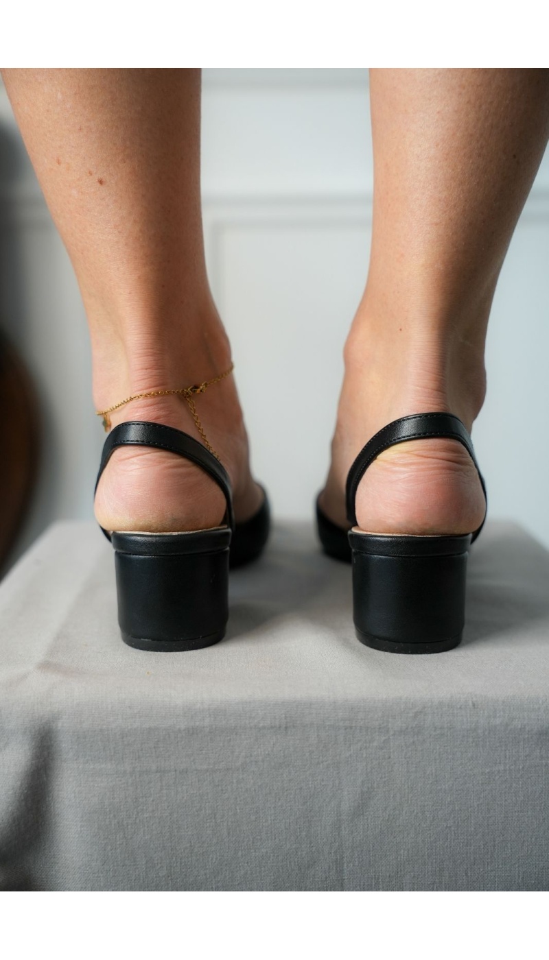 Slingback Talons Noir DEEPLY Noho - 3 | Welcome