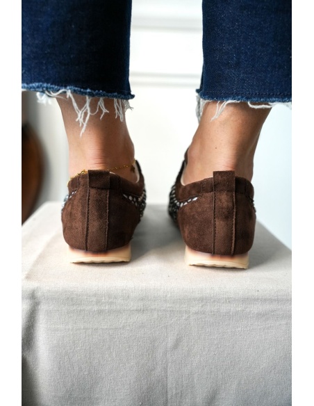 Basket Strass Marron GLAW Noho - 3 | Welcome