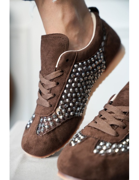 Basket Strass Marron GLAW Noho - 2 | Welcome