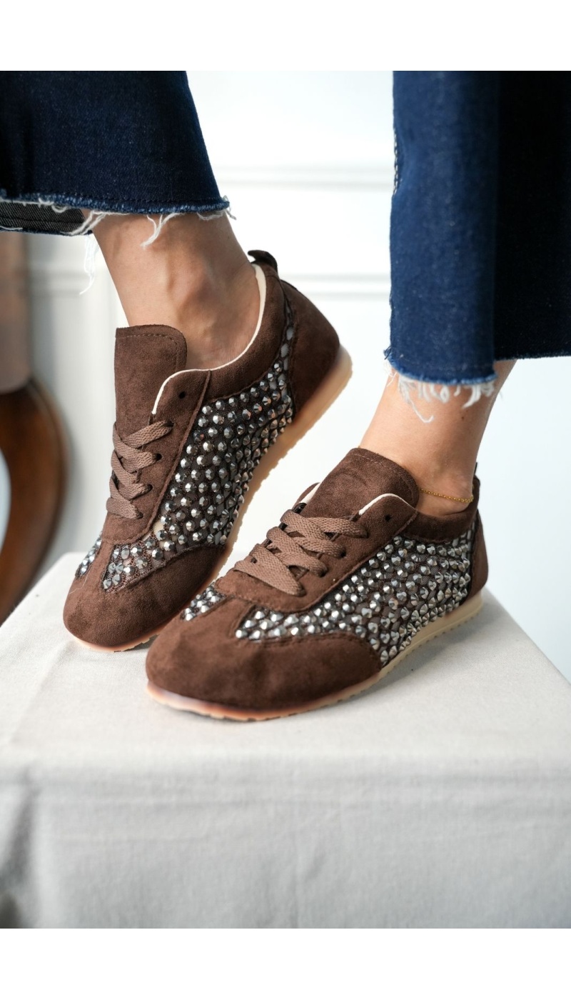 Basket Strass Marron GLAW Noho - 1 | Welcome