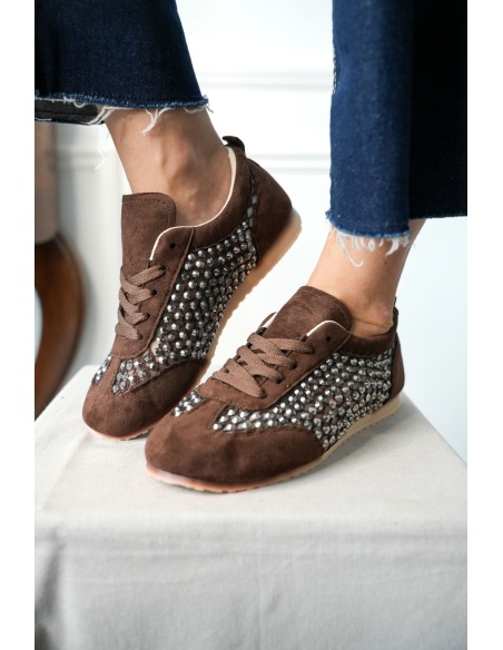 Basket Strass Marron GLAW Noho - 1 | Welcome