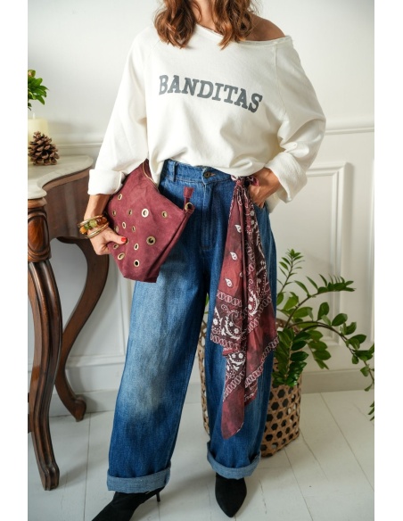 Sweat Banditas Ecru BASILEA BANDITAS - 3 | Welcome