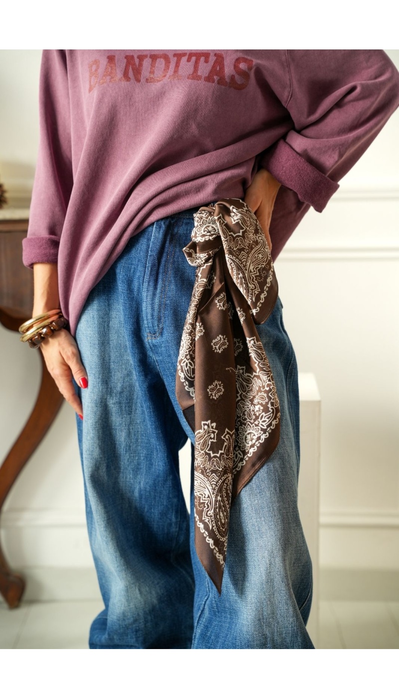 Foulard Bandana JUSTINE Noho - 1 | Accueil
