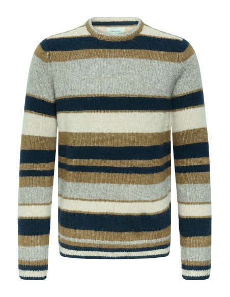 Pull Rayures Marine Beige BHDANNIE BLEND - 6 | HAUTS