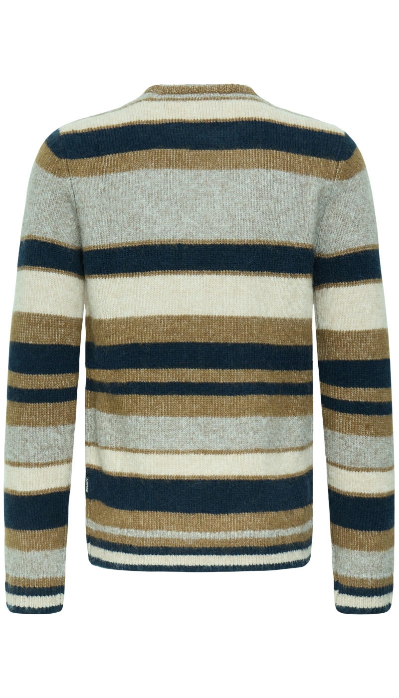 Pull Rayures Marine Beige BHDANNIE BLEND - 7 | HAUTS