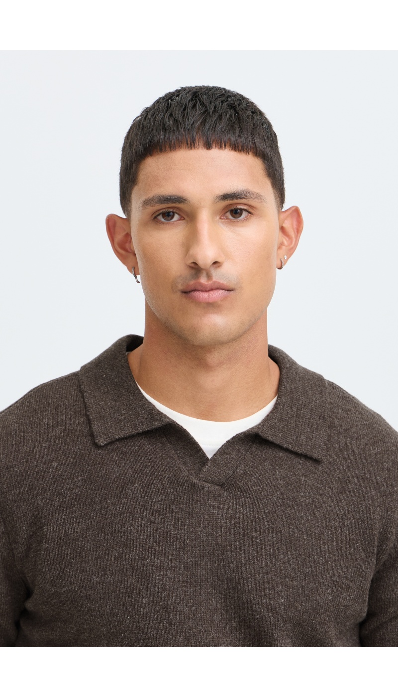Pull Marron BHBRANKO BLEND - 4 | HAUTS