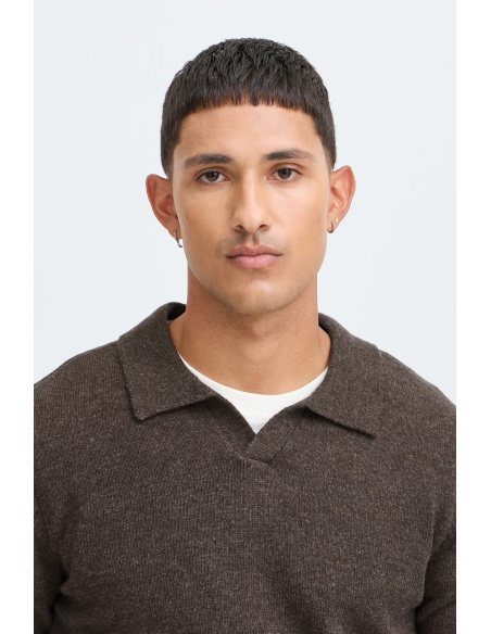 Pull Marron BHBRANKO BLEND - 4 | HAUTS