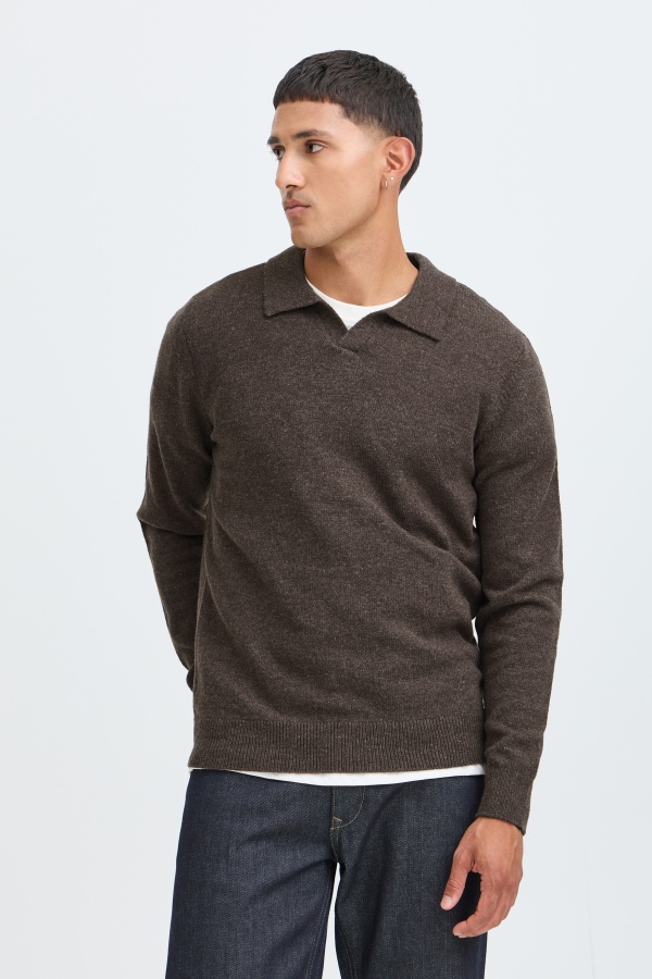 Pull Marron BHBRANKO BLEND - 1 | HAUTS 2