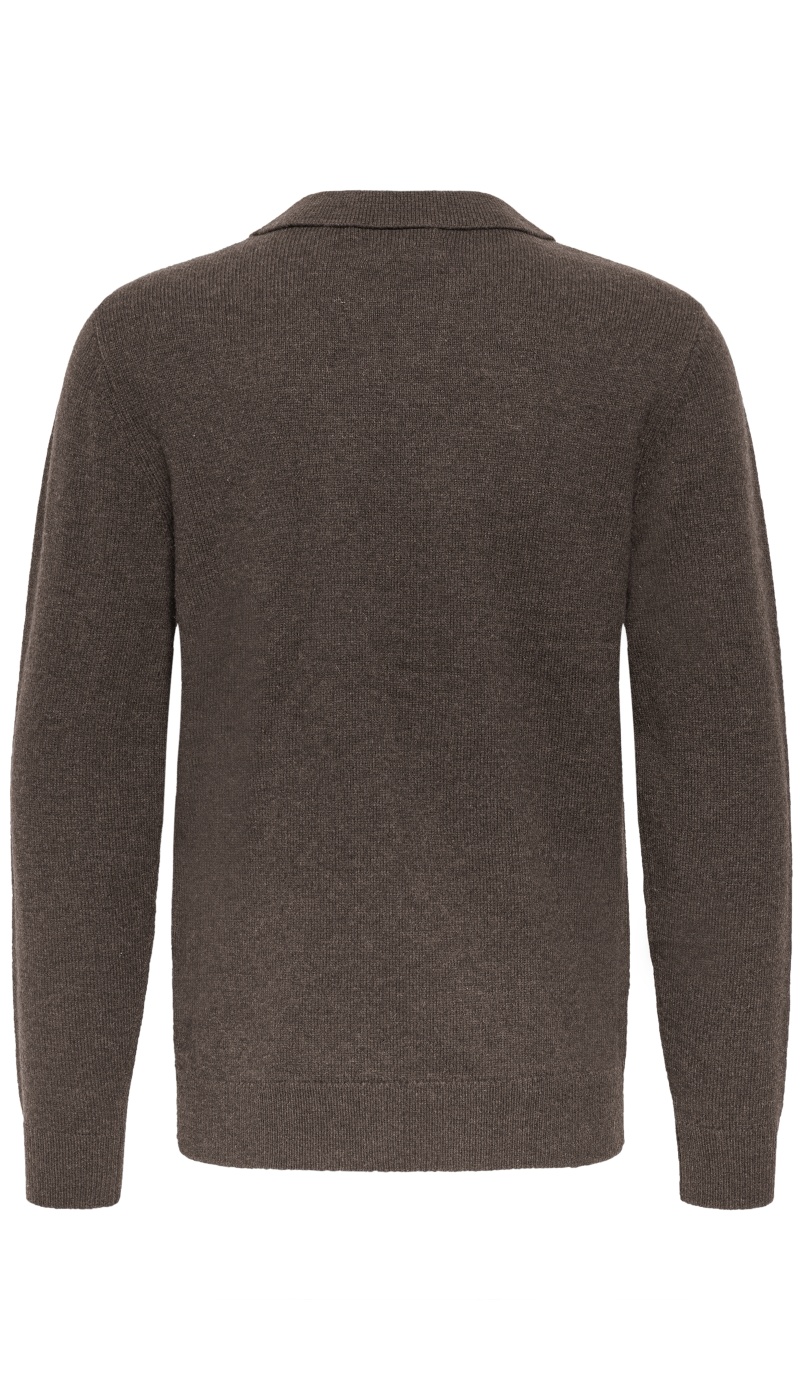 Pull Marron BHBRANKO BLEND - 7 | HAUTS